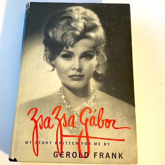 ZSA ZSA GABOR My Story Written for Me by GEROLD FRANK 1960 Hardcover GUC - Picture 1 of 6